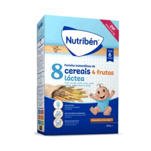 Nutribén Farinha 8 Cereais e 4 Frutas Láctea 250G