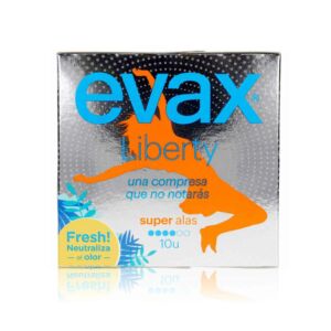Pensos Íntimos EVAX Liberty Super Alas 10UN