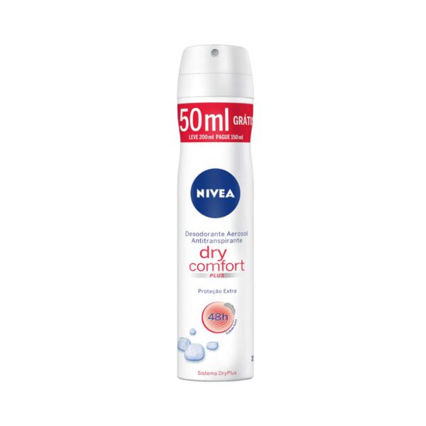 DEO Nivea Men Dry Comfort Plus 48H 200ML