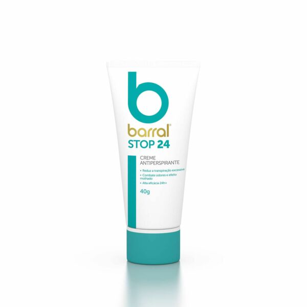 Barral Stop 24 Creme Antitranspirante 40g