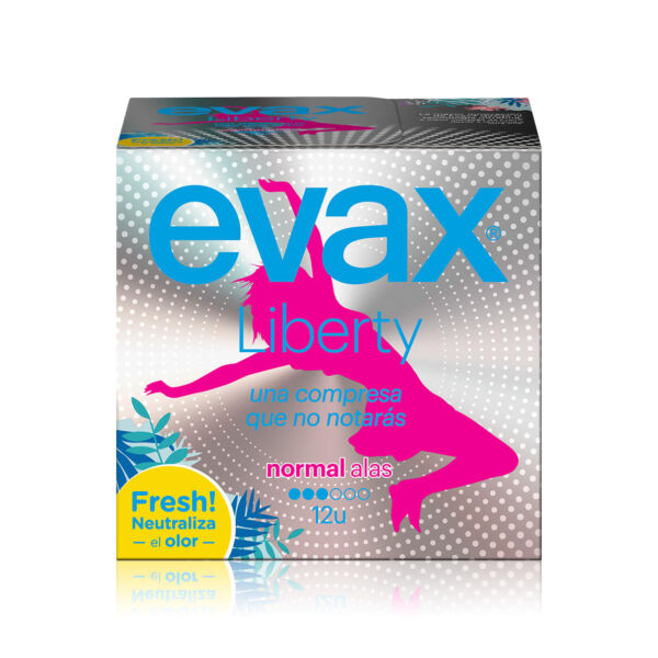 Pensos Íntimos EVAX Liberty Normal Alas 10UN