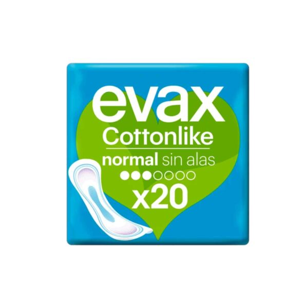 Pensos Íntimos EVAX Normal Alas 20UN