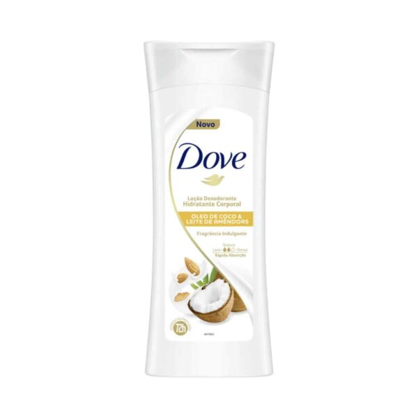 Dove Loção Óleo de Coco e Leite de Amendoas 250ml
