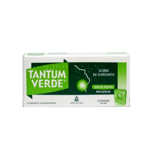 Tantum Verde Menta x 20 Pastilhas