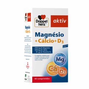 Magnésio + Cálcio + D3