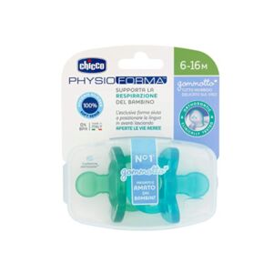 Chicco Chupeta Gommotto Physio 0M-6M 2PÇ
