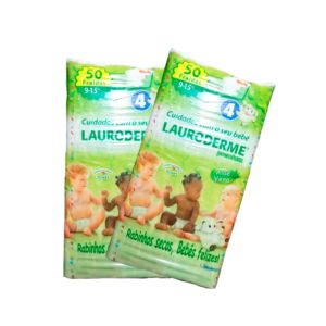 LAURODERME FRALDAS PREMIUM T4 9-15 KG 50 UN